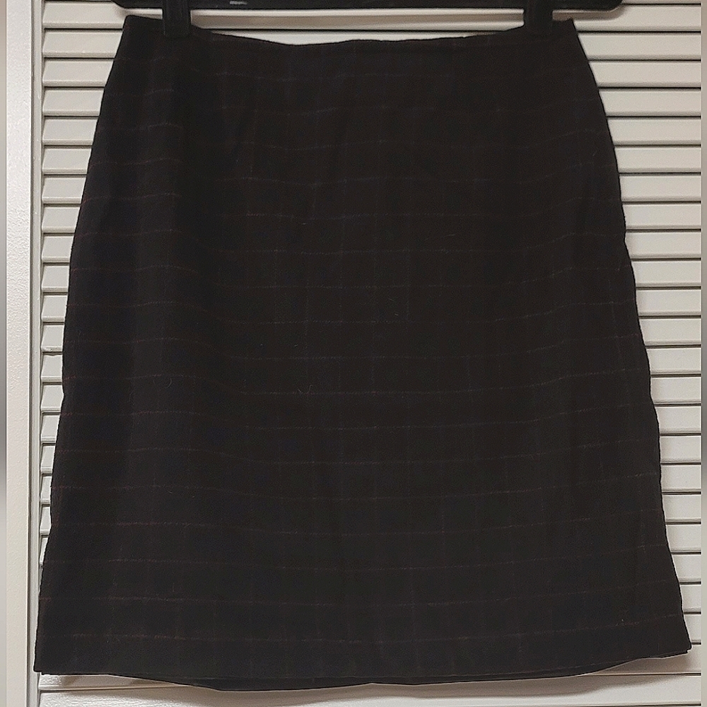 Style & Co - (Plus-Size) Black & Red Skirt With Back Zipper